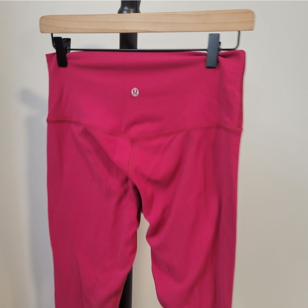 Lululemon Align Crop *21"Ruby Red (First Release)… - image 4